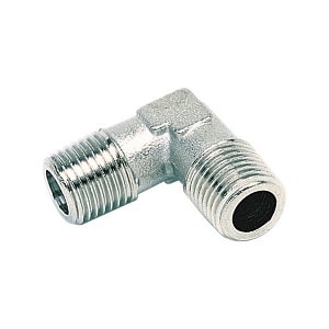 Vinkel 90 grader 1/4" udvendigt gevind