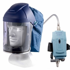Helmaske Airvisor 2 m/bælte og kulfilter Kpl.