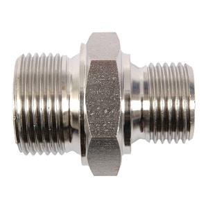 Brystnippel 1/2" x 1/4" Rustfri