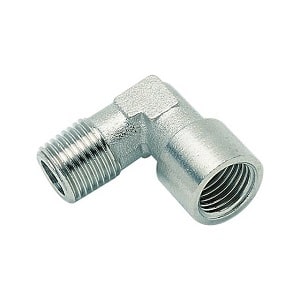 Vinkel 90 grader 1/4" nippel/muffe