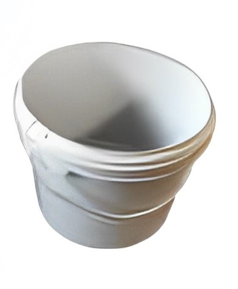 Plastspand 2,5 ltr. grå