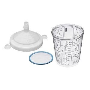 Kop RPS med flat filter 0,6 ltr. 125 My
