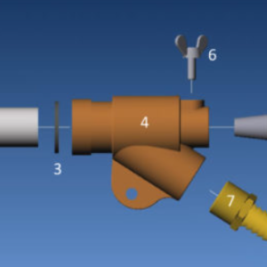 Airjet 4.8 mm Rustfri