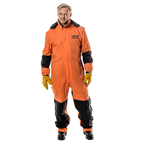 Sandblæsningsdragt B str. XXL orange/sort