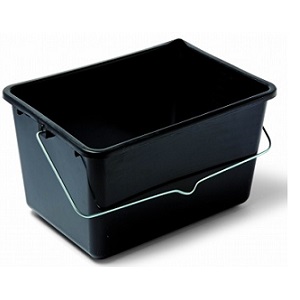 Rullespand 8 ltr. sort